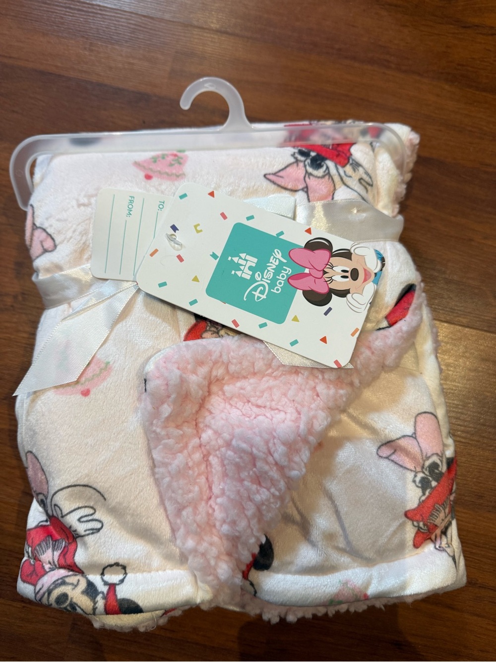 Disney baby Christmas blanket
